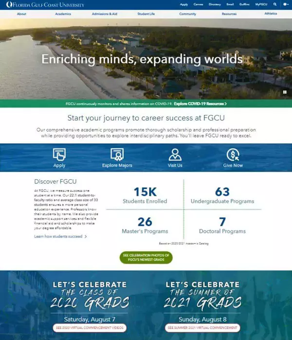 Website content management - Florida Gulf Case Study